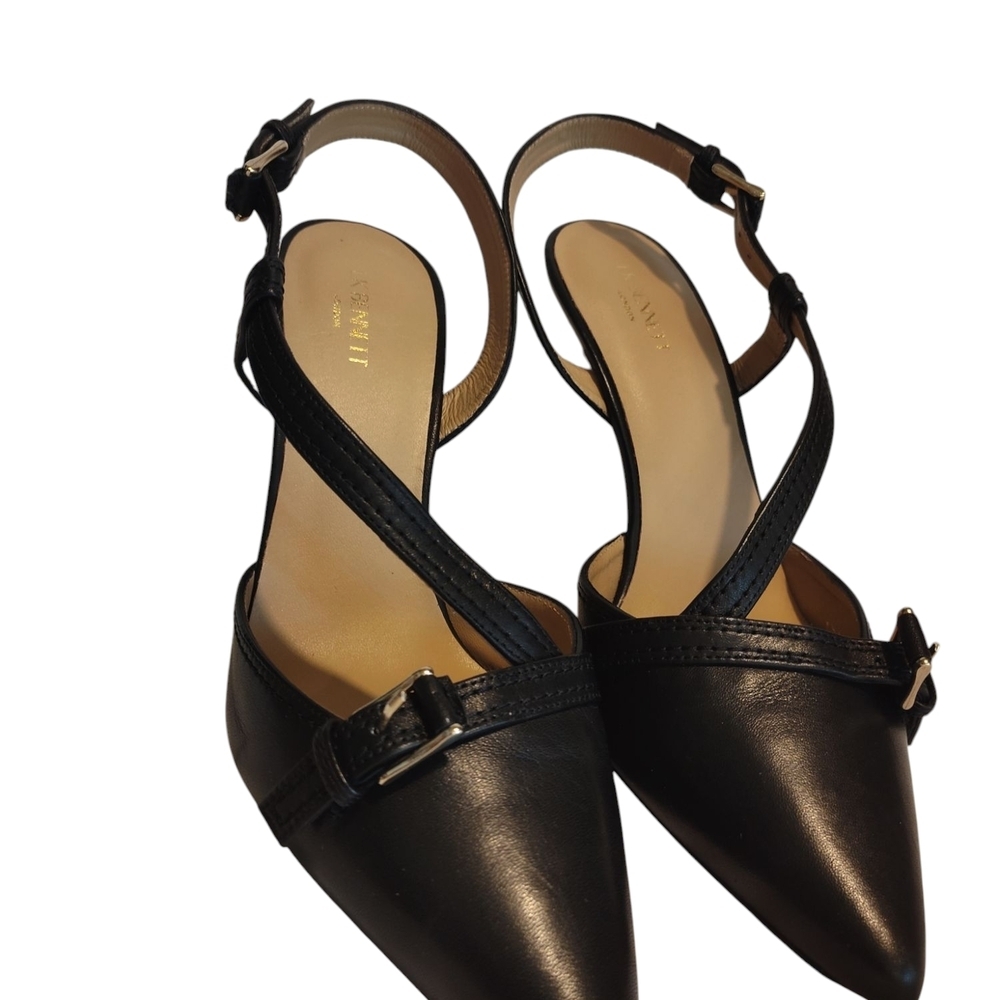 Lk Bennett Annette Sling Back With Buckle Detail